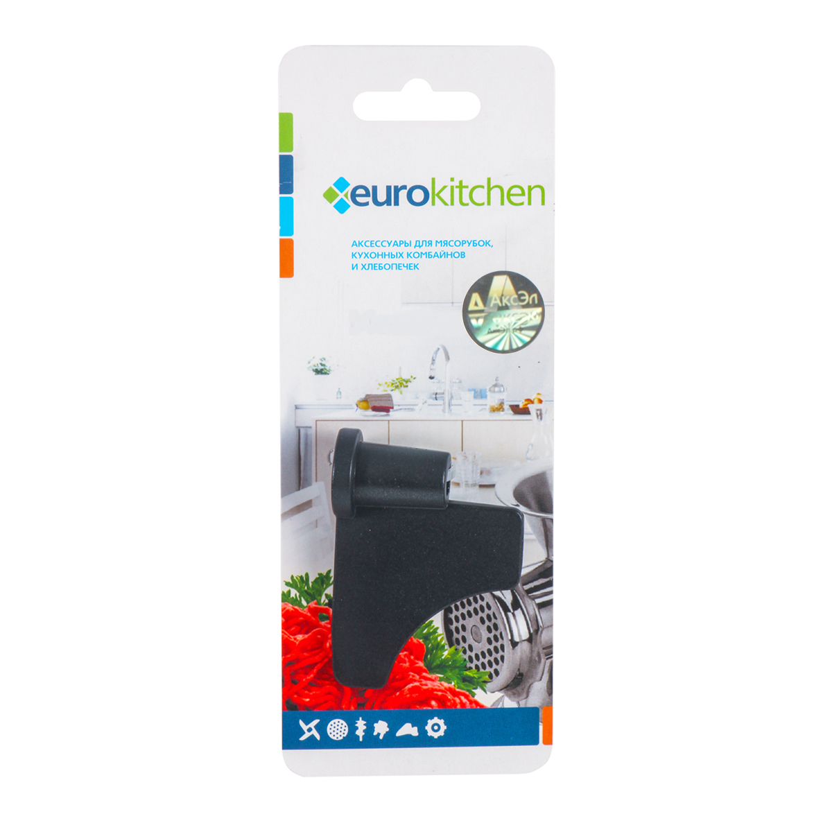 KNB-12 Нож-тестомешатель Eurokitchen для хлебопечки, диаметр вала 8,5 мм, срез вала 6 мм