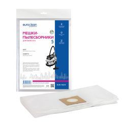 Мешки-пылесборники Euroclean синтетические 5 шт для BORT, CROWN, HUBERTH