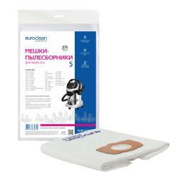 Фильтр-мешки Euroclean синтетические 5 шт для KARCHER