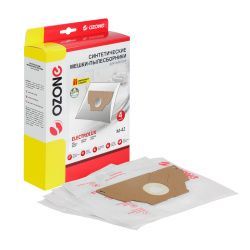 Мешки-пылесборники Ozone синтетические 4 шт + микрофильтр для AEG, ALFATEC, PRIVILEG и др.