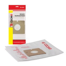 Мешки-пылесборники Ozone синтетические 2 шт для LG, LIV, ROLSEN