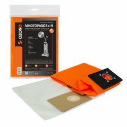 Мешок-пылесборник Ozone многоразовый c высокой степенью защиты HEPA-фильтра, с текстильной застежкой для NILFISK