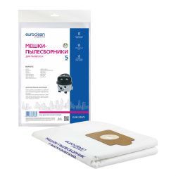 Мешки-пылесборники Euroclean синтетические 5 шт для NUMATIC