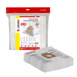 Мешки-пылесборники Ozone синтетические 12 шт + 2 микрофильтра для PANASONIC, BLACK&DECKER, SAMSUNG