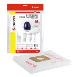 Мешки-пылесборники Ozone синтетические 3 шт для LG, LIV, ROLSEN