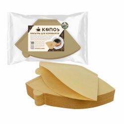 Фильтры KONOS2/100FB для кофеварки капельного типа, размер 2, 100 шт
