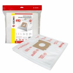 Мешки-пылесборники Ozone синтетические 12 шт + 2 микрофильтра для BESTRON, BORK, HANSEATIC и др.