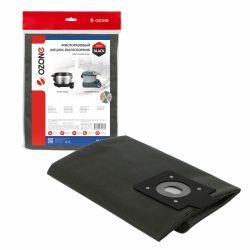 Мешок-пылесборник Ozone многоразовый на молнии для AFC, CHAO BAO, DELVIR и др.