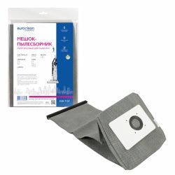 Мешок-пылесборник Euroclean многоразовый с пластиковым зажимом для ELECTROLUX, HAKO, LINDHAUS и др.