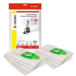Мешки-пылесборники Ozone синтетические 8 шт для BORK