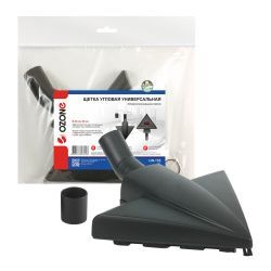 Универсальная щетка для профессионального пылесоса угловая Ozone для жестких поверхностей, под трубку 32 и 35 мм