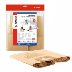 Мешки-пылесборники Ozone бумажные 5 шт для AEG, ANNOVI REVERBERI, BOSCH и др.