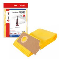 Мешки-пылесборники Ozone бумажные 5 шт для MINUTEMAN, SANTOEMMA