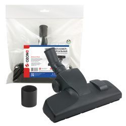 Универсальная щетка для профессионального пылесоса "Пол-ковер" Ozone, под трубку 32 и 35 мм