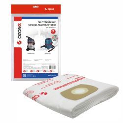 Мешки-пылесборники Ozone синтетические 7 шт для BOSCH, HAMMER, HAMMERFLEX и др.