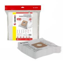 Мешки-пылесборники Ozone синтетические 12 шт + 2 микрофильтра для AFK, DAEWOO, DIRT DEVIL и др. Мешки-пылесборники Ozone синтетические 12 шт + 2 микрофильтра для AFK, DAEWOO, DIRT DEVIL и др.