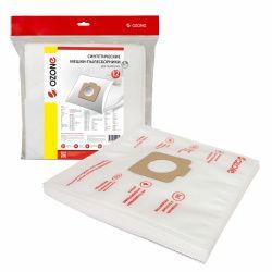 Мешки-пылесборники Ozone синтетические 12 шт для FIRSTLINE, ELITE, KRUPS и др.