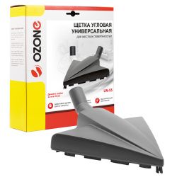 Универсальная щетка для пылесоса угловая Ozone для жестких поверхностей, под трубку 32 и 35 мм