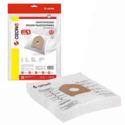 Мешки-пылесборники Ozone синтетические 12 шт + 2 микрофильтра для LG