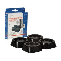 Антивибрационные подставки Euroclean VA-11B, черные