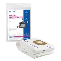 Мешки-пылесборники Euroclean синтетические 5 шт для FANTOM
