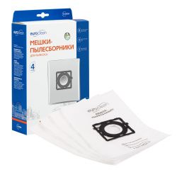 Мешки-пылесборники Euroclean синтетические 4 шт для LG, EVGO, POLAR и др.