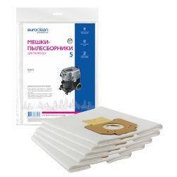 Мешки-пылесборники Euroclean синтетические 5 шт для BOSCH