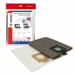 Мешок-пылесборник Ozone многоразовый на молнии для AFC, CHAO BAO, DELVIR и др.