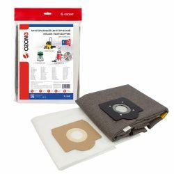 Мешок-пылесборник Ozone многоразовый на молнии для AEG, ANNOVI REVERBERI, BOSCH и др.