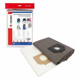 Мешок-пылесборник Ozone многоразовый на молнии для BOSCH, CHAO BAO, COMAC и др.