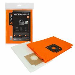 Фильтр-мешок Ozone многоразовый c высокой степенью защиты HEPA-фильтра, с текстильной застежкой для KARCHER, KRAUSEN