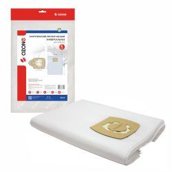 Универсальные синтетические фильтр-мешки Ozone, диаметр фланца 58-70 мм, до 25 л, 5 шт