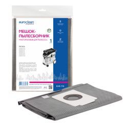 Мешок-пылесборник Euroclean многоразовый с пластиковым зажимом для FESTOOL