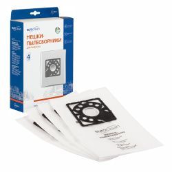 Мешки-пылесборники Euroclean синтетические 4 шт для HOTPOINT-ARISTON, FAKIR, BORK и др.
