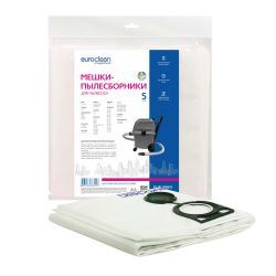 Мешки-пылесборники Euroclean синтетические 5 шт для MAFELL, ИНТЕРСКОЛ, AEG и др.