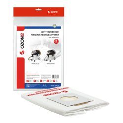 Мешки-пылесборники Ozone синтетические 3 шт для PROTOOL