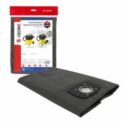 Мешок-пылесборник Ozone многоразовый на молнии для KARCHER
