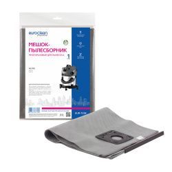 Мешок-пылесборник Euroclean многоразовый с пластиковым зажимом для NILFISK
