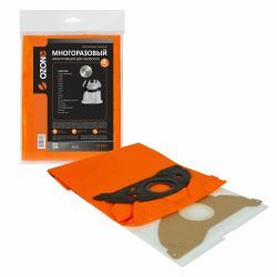 Фильтр-мешок Ozone многоразовый c высокой степенью защиты HEPA-фильтра, с текстильной застежкой для KARCHER