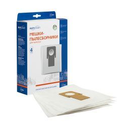 Мешки-пылесборники Euroclean синтетические 4 шт для THOMAS