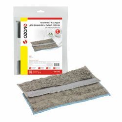 Комплект насадок из микрофибры Ozone, 2 шт для IROBOT