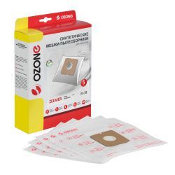 Мешки-пылесборники Ozone синтетические 5 шт для FAKIR, HANSEATIC, OTTO и др.