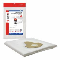 Мешки-пылесборники Ozone синтетические 5 шт для DORN, OBI, PRACTYL и др.