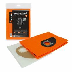 Мешок-пылесборник Ozone многоразовый c высокой степенью защиты HEPA-фильтра, с текстильной застежкой для NILFISK