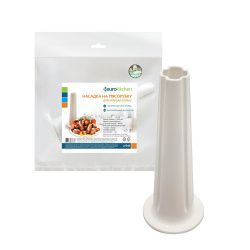 Насадка на мясорубку Eurokitchen для набивки колбас, диаметр прилегающего к решетке кольца 59 мм, длина 153,5 мм