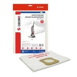 Мешки-пылесборники Ozone синтетические 3 шт для KIRBY