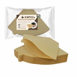 Фильтры KONOS4/80FB для кофеварки капельного типа, размер 4, 80 шт