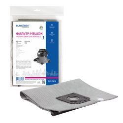 Фильтр-мешок Euroclean многоразовый с пластиковым зажимом для KARCHER, KRAUSEN