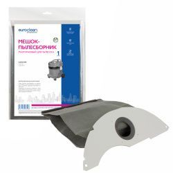 Мешок-пылесборник Euroclean многоразовый с пластиковым зажимом для KARCHER