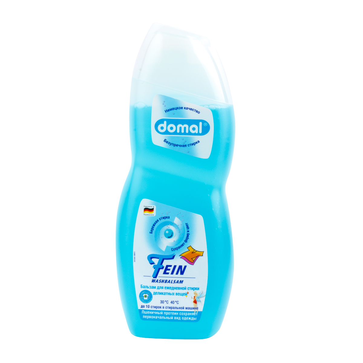 111031 Бальзам Domal "Fein Washbalsam" для ежедневной стирки деликатных вещей, 750 мл 111031 Бальзам Domal "Fein Washbalsam" для ежедневной стирки деликатных вещей, 750 мл